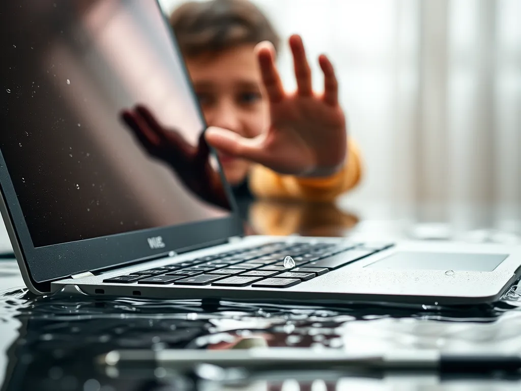 Czy zalany laptop będzie działał?