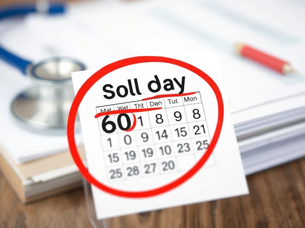Jak liczyć 60 dni przerwy między zwolnieniami lekarskimi?